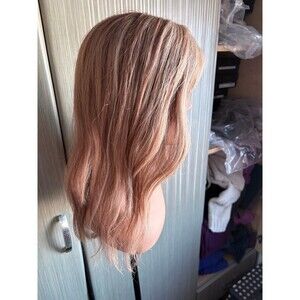 100% Brazilian Human hair monofilament topper custom made